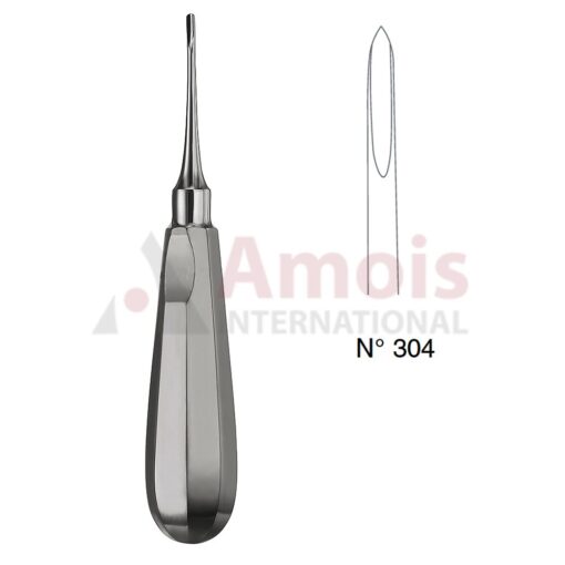 Apical (Apexo) Root Elevator Standard Fig.304