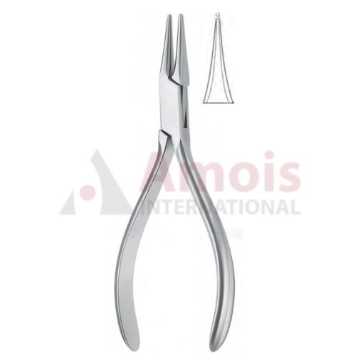 Round Nose Pliers Smooth Fine 13 Cm