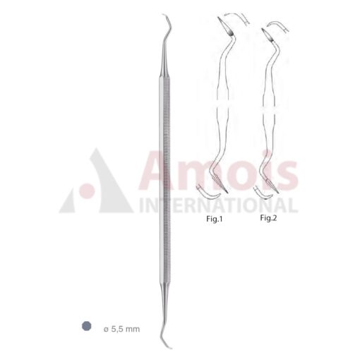 Scaler Double Ended With Octagonal Handle