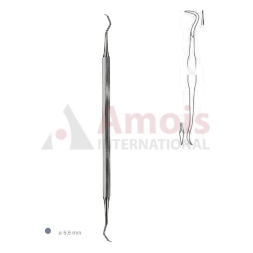 Scaler Double Ended With Octagonal Handle
