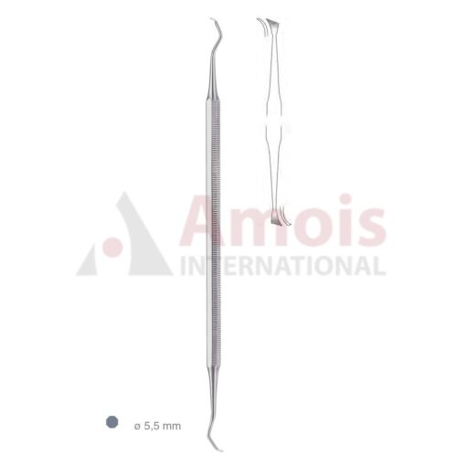 Scaler Double Ended With Octagonal Handle Fig.33/34