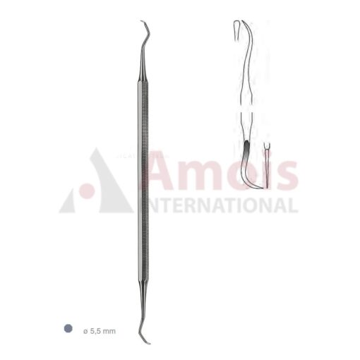 Shepherd Scaler Double Ended With Octagonal Handle