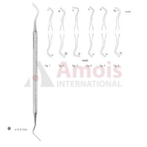 Ward Filling Instrument Double Ended Serrated