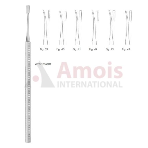 Wedelstaedt Enamel Chisel Single Ended