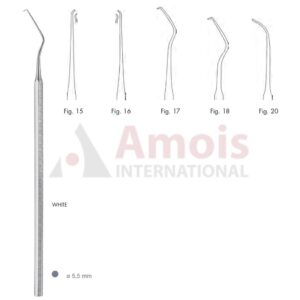 White Explorer Single Ended With Octagonal Handle Fig.15-20