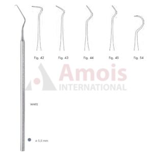 White Explorer Single Ended With Octagonal Handle Fig.42-54