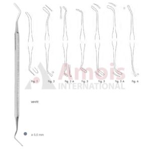 White Filling Instrument Double Ended