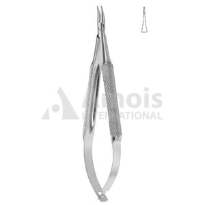Barraquer Micro Needle Holder Without Catch Straight 10cm