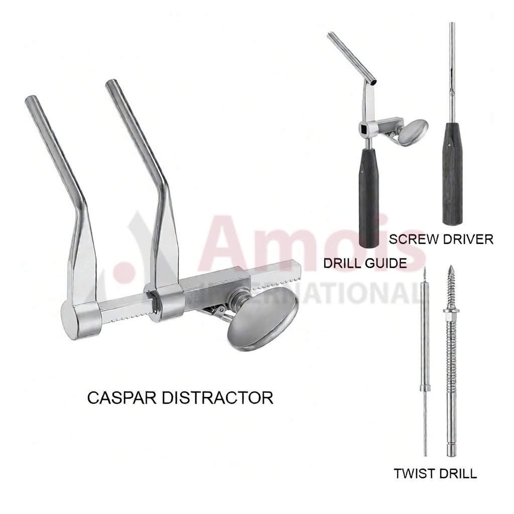 Caspar Cervical Distractor Right Complete Set