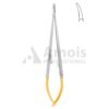 Castroviejo Jacobson Micro Needle Holder Tc Without Catch Curved Smooth Jaw