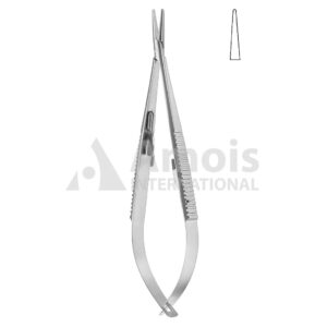 Castroviejo Micro Needle Holder 14cm With Catch Straight