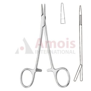 Halsey Needle Holder Smooth 13cm Left Handed