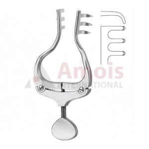 Jansen Gifford Self Retaining Retractor Blunt 10cm 3x3 Prong