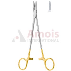 Mayo Hegar Needle Holder Serrated Delicate Tc