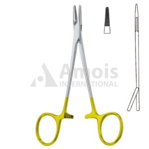 Neivert Needle Holder 13cm Tc Mini Profile Left Handed