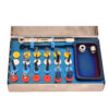 Trephine and implant drills kit for dental implant surgery