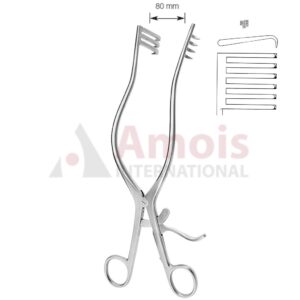 Adson Self Retaining Retractor 26.5cm Sharp 5 X 6 Prong