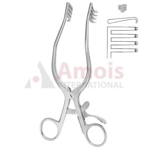Anderson Adson Self Retaining Retractor 20cm 4x4 Prong Blunt
