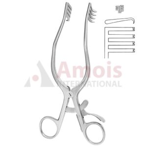 Anderson Adson Self Retaining Retractor 20cm 4x4 Prong Sharp