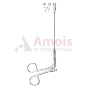 YASARGIL Aneurysm Clips, Applier Forceps MINI Clips 70mm Straight Shaft 360 Degree Rotating Jaw Rotating Ring Handle