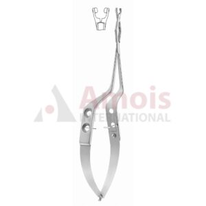 YASARGIL Aneurysm Clips, Applier Forceps MINI Titanium Clips 19cm Straight Jaw Rotating Double Action