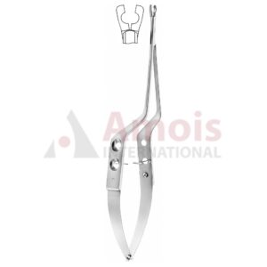 YASARGIL Aneurysm Clips, Applier Forceps Standard, Clip 17cm Forceps Handle Bayonet Jaw Fixed