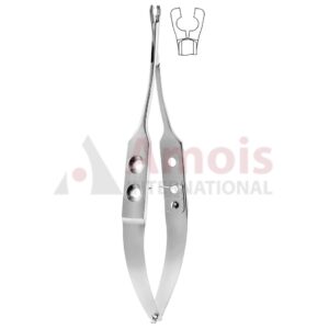 Applying Forceps for YASARGIL Clip, STANDARD, 18cm Forceps Handle Straight Jaw Fixed