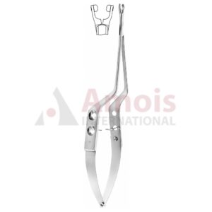 YASARGIL Aneurysm Clips, Applier Forceps Standard, Clip 17cm Forceps Handle Bayonet Jaw Rotating