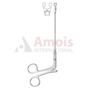YASARGIL Aneurysm Clips, Applier Forceps Standard, Clip 70mm Straight Shaft 360 Degree Rotating Jaw Fixed Ring Handle