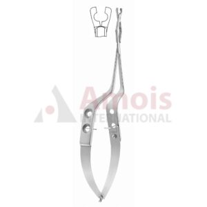 Apply Forceps for Standard, Titanium Clip 19cm Straight Jaw Fixed Double Action