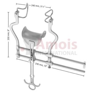 BALFOUR Retractor Abdominal, Complete 50mm