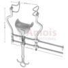 BALFOUR Retractor Abdominal, Complete 90mm