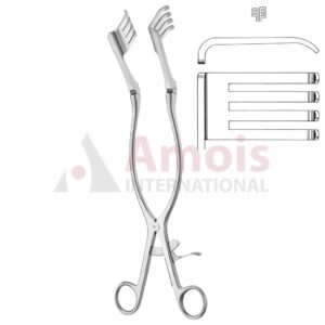 Beckmann Adson Laminectomy Retractor Blunt 30.5cm 50mm