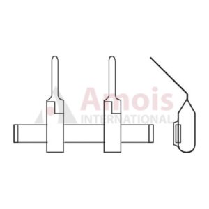 BIEMER MUELLER Micro Approximator 5x9mm Fine Angled 45 Degree, Closing Force30-40 gms