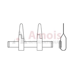 BIEMER MUELLER Micro Approximator 4x6mm Straight, Closing Force 30-40 gms