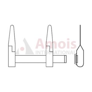 BIEMER Micro-Approximator 5x9mm Straight, Closing Force 30-40 gms