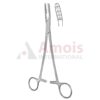 Bircher-Ganske Cartilage Seizing Bone Holding Forceps 20cm Curved Up