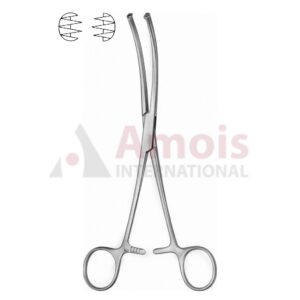 Bircher Meniscus Grasping Forceps Curved 20cm