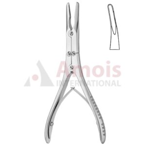 Boehler Bone Rongeur Curved 15cm 3mm Double Action