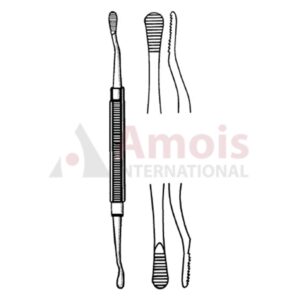 Bone File #12 Double Ended 17.8cm Straight-Cut 6.4mm Wide