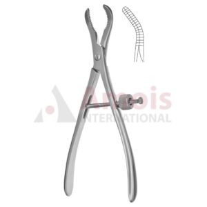 Bone Holding Forceps Straight Self-Centering With Thread Fixation