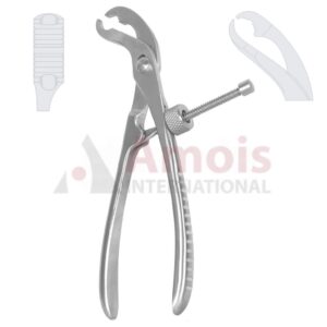 Bone Holding Forceps Self-Centering, With Thread Fixation
