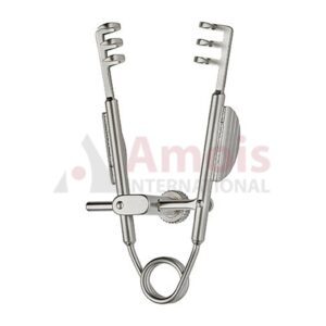Buckley Retractor Sharp 6cm 3X3 Prong