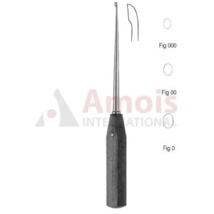 Caspar Bone Curettes 22cm Straight With Handle