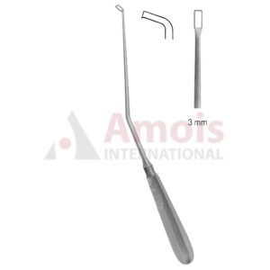 Caspar Bone Curette Toothed 27cm With Handle 3mm