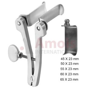 Caspar Cervical Retractor 11cm Complete Set With 5 Blunt Blades