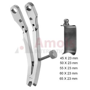 Caspar Cervical Retractor Complete Set With 5 Blunt Blades