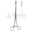 Collin Dressing Forceps 25cm Straight With-Ratchet