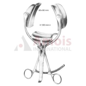 Collin Abdominal Retractor with Center Blade
