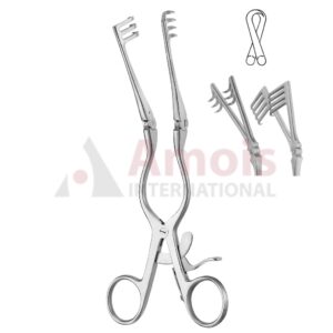 Cone Retractor 13cm Sharp 3x 3 Prong